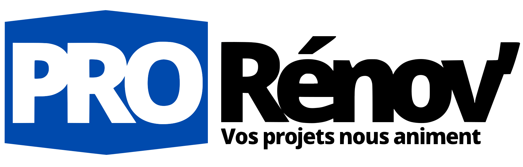 logo noir pro rénov
