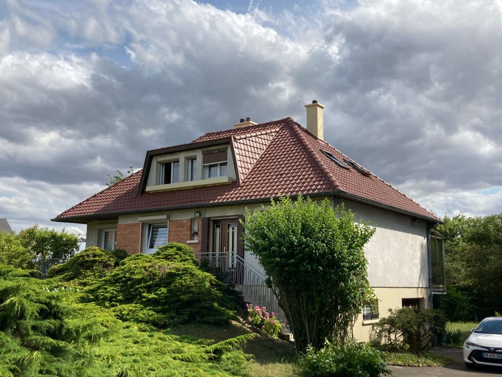 maison toiture - après