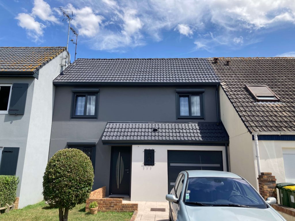 maison toiture - après