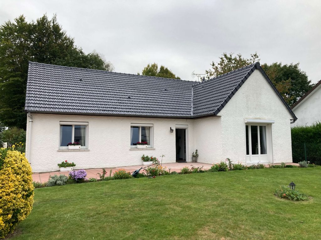 maison toiture - après